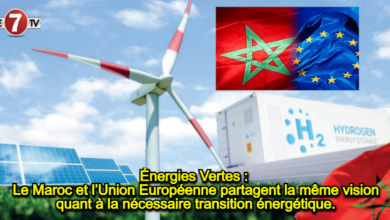 Photo of Énergies Vertes : Le Maroc et l’Union Européenne partagent la même vision quant à la nécessaire transition énergétique.