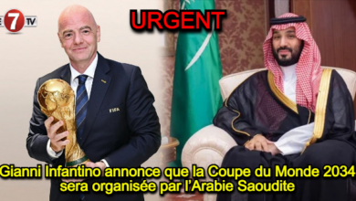 Photo of Gianni Infantino annonce que la Coupe du Monde 2034 sera organisée par l’Arabie Saoudite