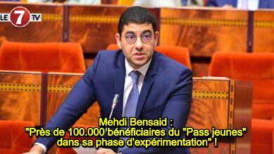 Photo of Mehdi Bensaid : « Près de 100.000 bénéficiaires du « Pass jeunes » dans sa phase d’expérimentation » !