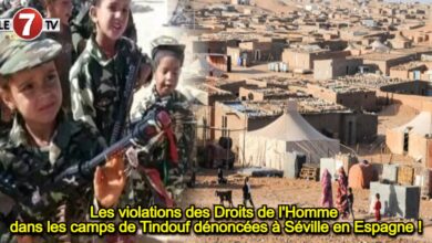 Photo of Les violations des Droits de l’Homme dans les camps de Tindouf dénoncées à Séville en Espagne !