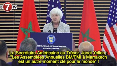 Photo of La Secrétaire Américaine au Trésor, Janet Yellen : « Les Assemblées Annuelles BM/FMI à Marrakech est un autre moment clé pour le monde » !