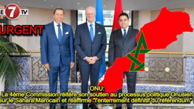 Photo of ONU: La 4ème Commission réitère son soutien au processus politique Onusien sur le Sahara Marocain et réaffirme l’enterrement définitif du référendum !