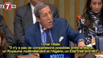 Photo of Omar Hilale: « Il n’y a pas de comparaisons possibles entre le Maroc, un Royaume multimillénaire et l’Algérie, un État créé en 1962 » !