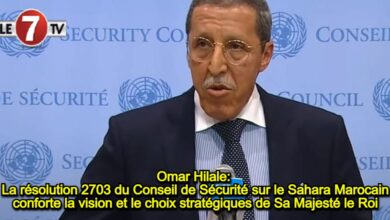 Photo of Omar Hilale: La résolution 2703 du Conseil de Sécurité sur le Sahara Marocain conforte la vision et le choix stratégiques de Sa Majesté le Roi