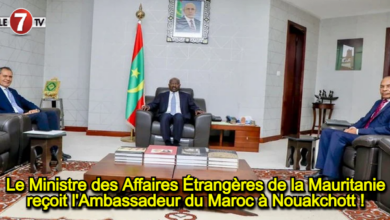 Photo of Le Ministre des Affaires Étrangères de la Mauritanie reçoit l’Ambassadeur du Maroc à Nouakchott !