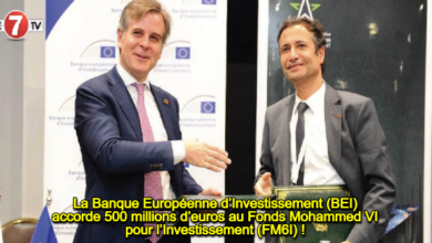 Photo of La Banque Européenne d’Investissement (BEI) accorde 500 millions d’euros au Fonds Mohammed VI pour l’Investissement (FM6I) !