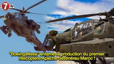 Photo of « Boeing Mesa » entame la production du premier hélicoptère Apache destiné au Maroc !