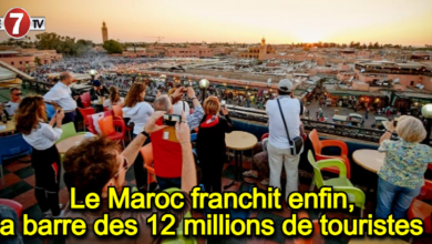 Photo of Le Maroc franchit enfin, la barre des 12 millions de touristes !