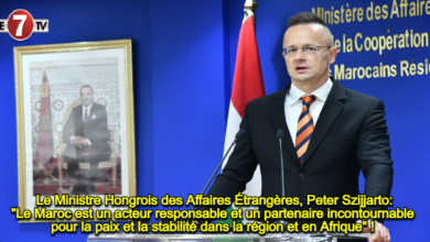 Photo of Le Ministre Hongrois des Affaires Étrangères, Peter Szijjarto: « Le Maroc est un acteur responsable et un partenaire incontournable pour la paix et la stabilité dans la région et en Afrique » ! 