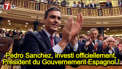 Photo of Pedro Sanchez, investi officiellement, Président du Gouvernement Espagnol !