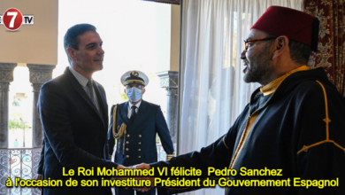 Photo of Le Roi Mohammed VI félicite Pedro Sanchez à l’occasion de son investiture Président du Gouvernement Espagnol