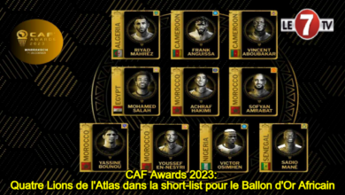 Photo of CAF Awards 2023: Quatre Lions de l’Atlas dans la short-list pour le Ballon d’Or Africain