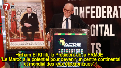 Photo of Hicham El Khlifi, le Président de la FRMJE : « Le Maroc a le potentiel pour devenir un centre continental et mondial des jeux électroniques » !