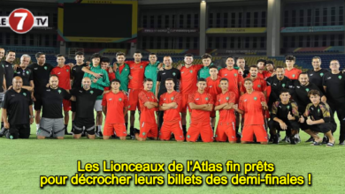 Photo of Les Lionceaux de l’Atlas fin prêts pour décrocher leurs billets des demi-finales !