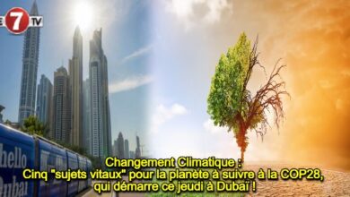 Photo of Changement Climatique : Cinq « sujets vitaux » pour la planète à suivre à la COP28, qui démarre ce jeudi à Dubaï !