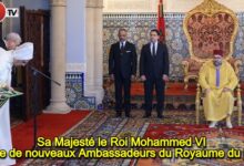 Photo of Sa Majesté le Roi Mohammed VI nomme de nouveaux Ambassadeurs du Royaume du Maroc