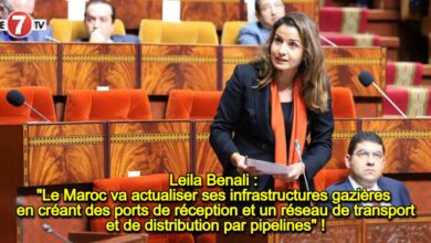 Photo of Leila Benali : « Le Maroc va actualiser ses infrastructures gazières en créant des ports de réception et un réseau de transport et de distribution par pipelines » !