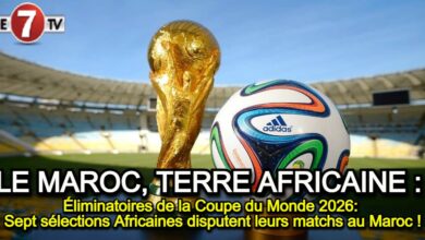 Photo of Éliminatoires de la Coupe du Monde 2026: Sept sélections Africaines disputent leurs matchs au Maroc !