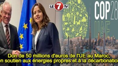 Photo of Don de 50 millions d’euros de l’UE au Maroc, en soutien aux énergies propres et à la décarbonation