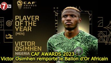 Photo of CAF AWARDS 2023 : Victor Osimhen remporte le Ballon d’Or Africain