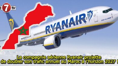 Photo of La compagnie aérienne Ryanair projette de doubler son trafic annuel au Maroc à l’horizon 2027 !