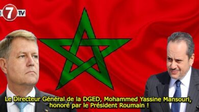 Photo of Le Directeur Général de la DGED, Mohammed Yassine Mansouri, honoré par le Président Roumain !