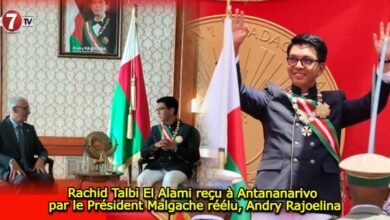 Photo of Rachid Talbi El Alami reçu à Antananarivo par le Président Malgache réélu, Andry Rajoelina