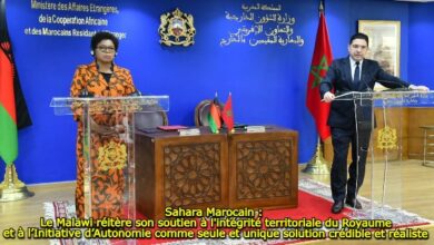 Photo of Sahara Marocain : Le Malawi réitère son soutien à l’intégrité territoriale du Royaume et à l’Initiative d’Autonomie comme seule et unique solution crédible et réaliste