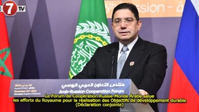 Photo of Le Forum de Coopération Russie-Monde Arabe salue les efforts du Royaume pour la réalisation des Objectifs de développement durable (Déclaration conjointe)