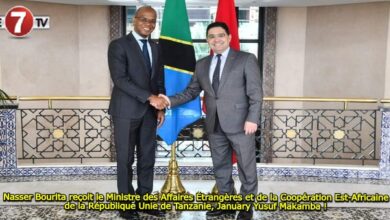 Photo of Nasser Bourita reçoit le Ministre des Affaires Étrangères et de la Coopération Est-Africaine de la République Unie de Tanzanie, January Yusuf Makamba !