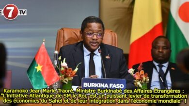 Photo of Karamoko Jean Marie Traoré, Ministre Burkinabè des Affaires Étrangères : « L’initiative Atlantique de SM le Roi, est un puissant levier de transformation des économies du Sahel et de leur intégration dans l’économie mondiale » !