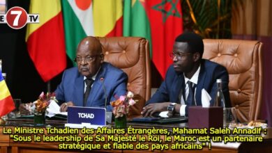 Photo of Le Ministre Tchadien des Affaires Étrangères, Mahamat Saleh Annadif : « Sous le leadership de Sa Majesté le Roi, le Maroc est un partenaire stratégique et fiable des pays africains » ! 