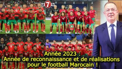 Photo of Année 2023: Année de reconnaissance et de réalisations pour le football Marocain !