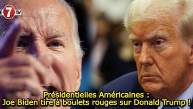 Photo of Présidentielles Américaines : Joe Biden tire à boulets rouges sur Donald Trump !