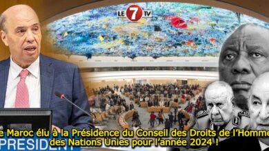 Photo of Le Maroc élu à la Présidence du Conseil des Droits de l’Homme des Nations Unies pour l’année 2024,