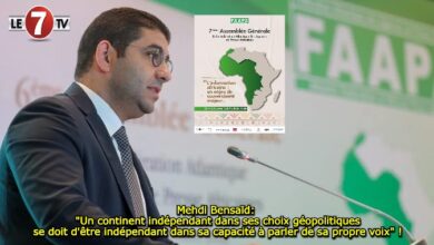 Photo of Mehdi Bensaïd: « Un continent indépendant dans ses choix géopolitiques se doit d’être indépendant dans sa capacité à parler de sa propre voix » !