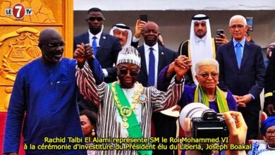 Photo of Rachid Talbi El Alami représente SM le Roi Mohammed VI à la cérémonie d’investiture du Président élu du Liberia, Joseph Boakai