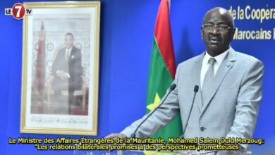 Photo of Le Ministre des Affaires Étrangères de la Mauritanie, Mohamed Salem Ould Merzoug: « Les relations bilatérales promises à des perspectives prometteuses » !