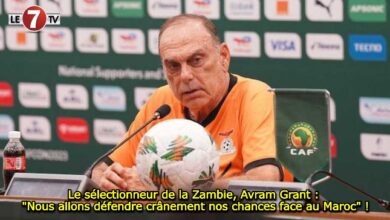 Photo of Le sélectionneur de la Zambie, Avram Grant : « Nous allons défendre crânement nos chances face au Maroc » !