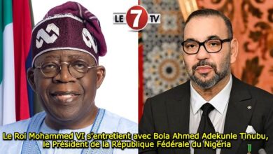 Photo of Le Roi Mohammed VI s’entretient avec Bola Ahmed Adekunle Tinubu, le Président de la République Fédérale du Nigéria