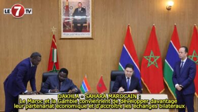 Photo of Le Maroc et la Gambie conviennent de développer davantage leur partenariat économique et d’accroître les échanges bilatéraux