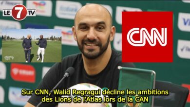 Photo of Sur CNN, Walid Regragui décline les ambitions des Lions de l’Atlas lors de la CAN