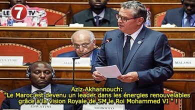 Photo of Aziz Akhannouch: « Le Maroc est devenu un leader dans les énergies renouvelables grâce à la vision Royale de SM le Roi Mohammed VI  » !