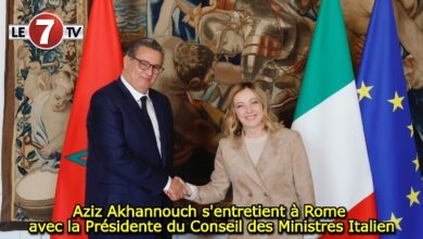 Photo of Aziz Akhannouch s’entretient à Rome avec la Présidente du Conseil des Ministres Italien