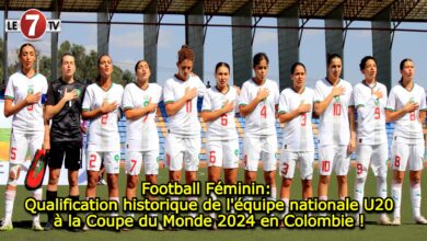 Photo of Football Féminin: Qualification historique de l’équipe nationale U20 à la Coupe du Monde 2024 en Colombie !