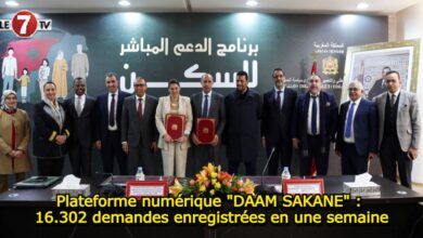 Photo of Plateforme numérique « DAAM SAKANE » : 16.302 demandes enregistrées en une semaine