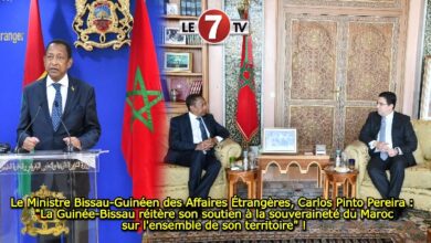 Photo of Le Ministre Bissau-Guinéen des Affaires Étrangères, Carlos Pinto Pereira : « La Guinée-Bissau réitère son soutien à la souveraineté du Maroc sur l’ensemble de son territoire » !