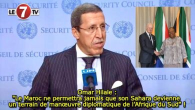 Photo of Omar Hilale : « Le Maroc ne permettra jamais que son Sahara devienne un terrain de manœuvre diplomatique de l’Afrique du Sud » !