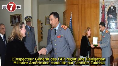 Photo of L’Inspecteur Général des FAR reçoit une Délégation Militaire Américaine conduite par Jennifer Zakriski