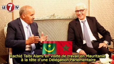 Photo of Rachid Talbi Alami en visite de travail en Mauritanie à la tête d’une Délégation Parlementaire